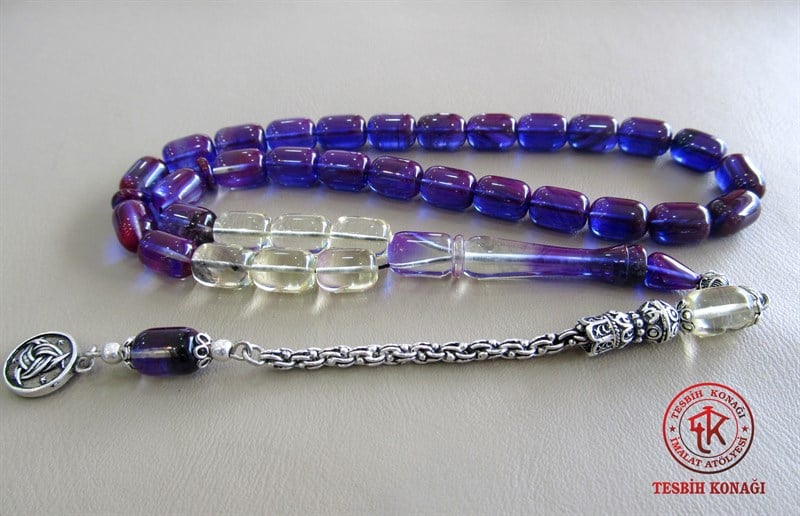 Sıkma Kehribar Tesbih