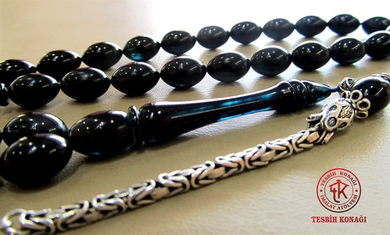 Sıkma Kehribar Tesbih