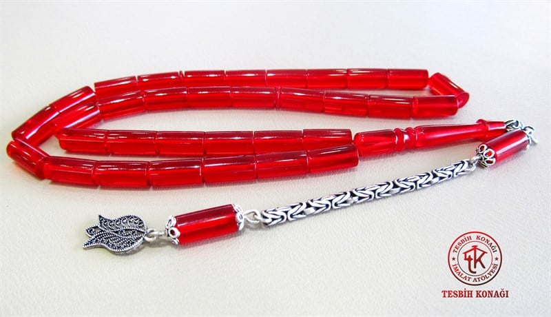 Sıkma Kehribar Tesbih