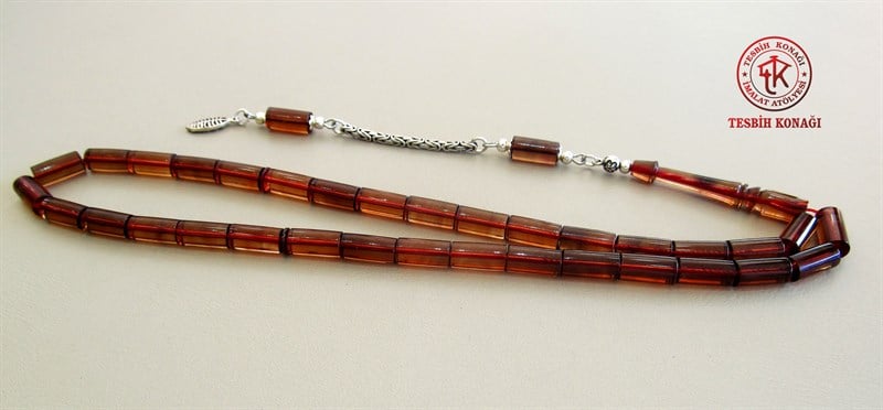 Sıkma Kehribar Tesbih