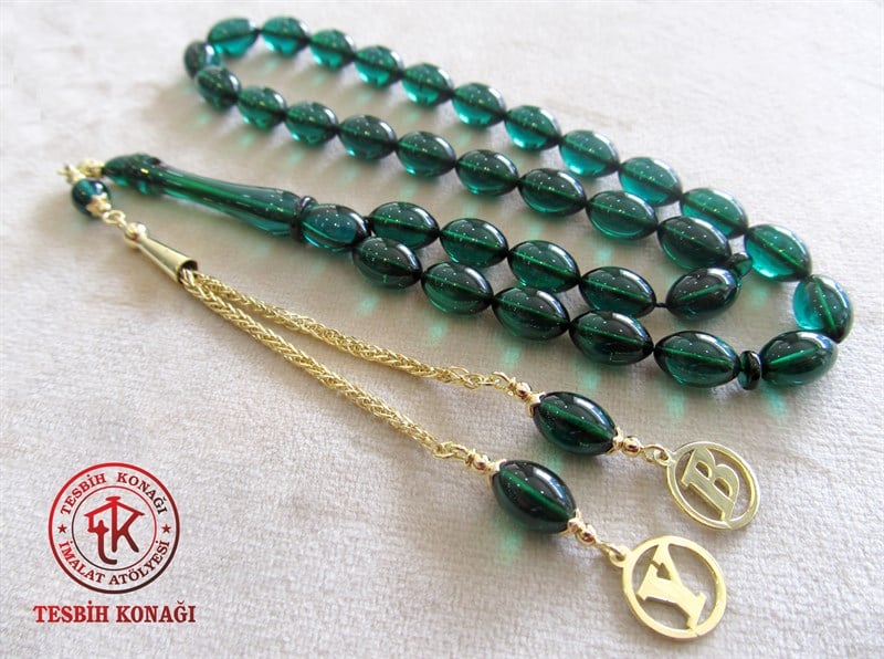 Sıkma Kehribar Tesbih