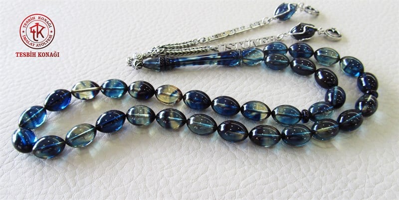 Sıkma Kehribar Tesbih