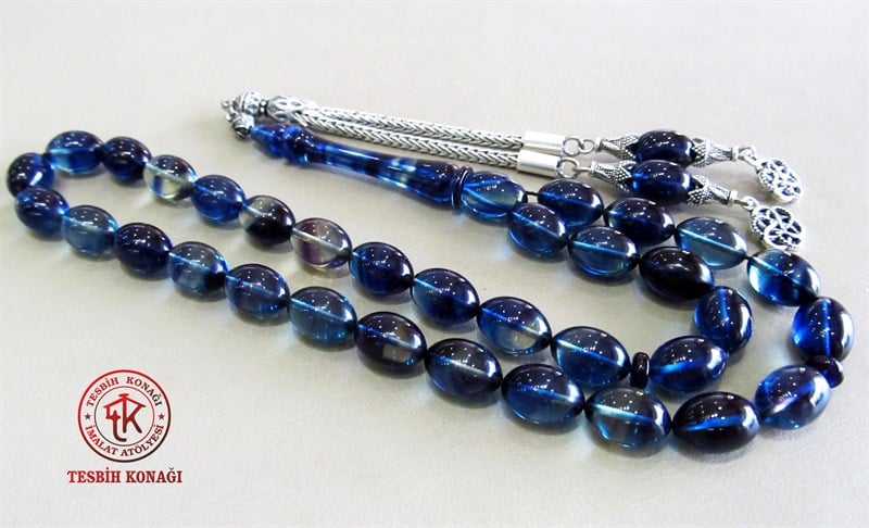 Sıkma Kehribar Tesbih