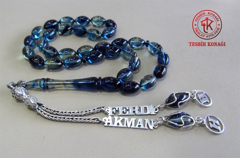 Sıkma Kehribar Tesbih