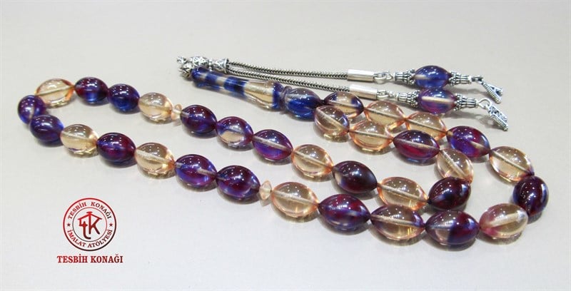 Sıkma Kehribar Tesbih