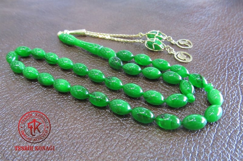 Sıkma Kehribar Tesbih