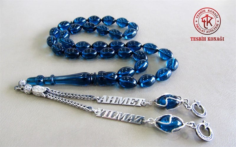 Sıkma Kehribar Tesbih