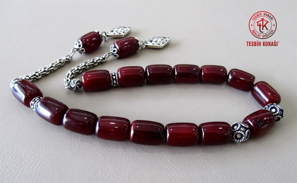 Sıkma Kehribar Tesbih