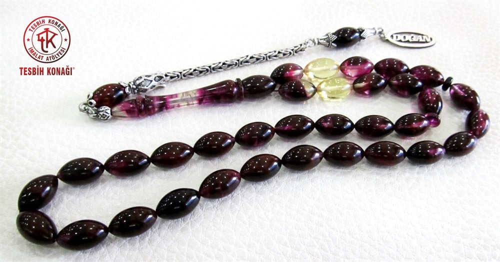 Sıkma Kehribar Tesbih