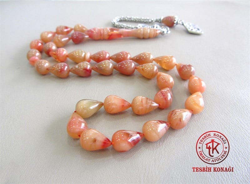 Sıkma Kehribar Tesbih