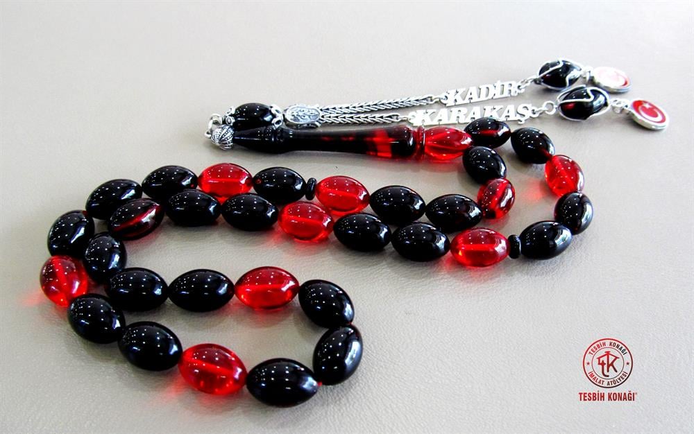 Sıkma Kehribar Tesbih