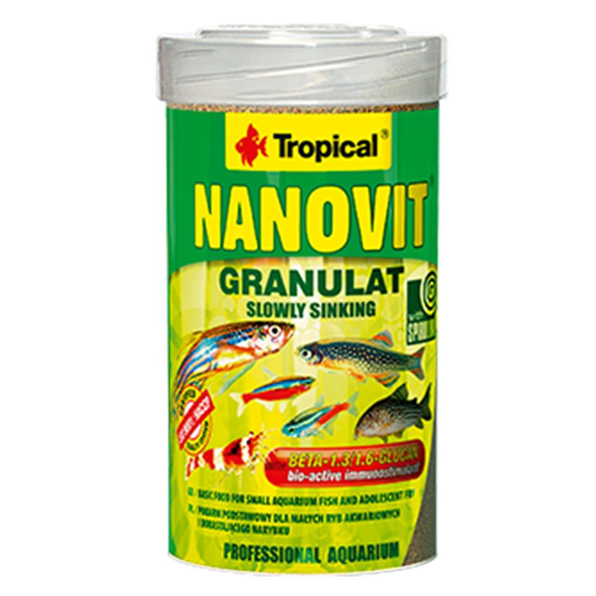 67104-TROPİCAL NANOVIT GRANULAT 250ML/175G5900469671047