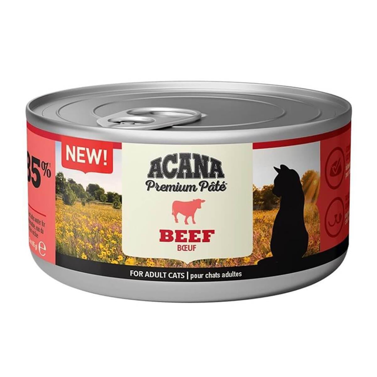 ACANA CANNED CAT BEEF 85GR064992719777
