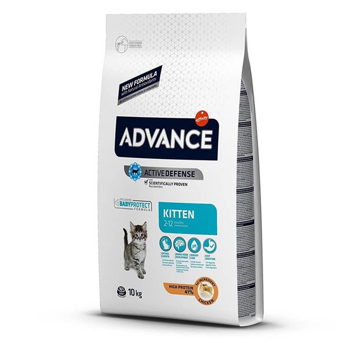 AÇIK ADVANCE KİTTEN TAVUKLU YAVRU KEDİ MAMASI 1 KG9866