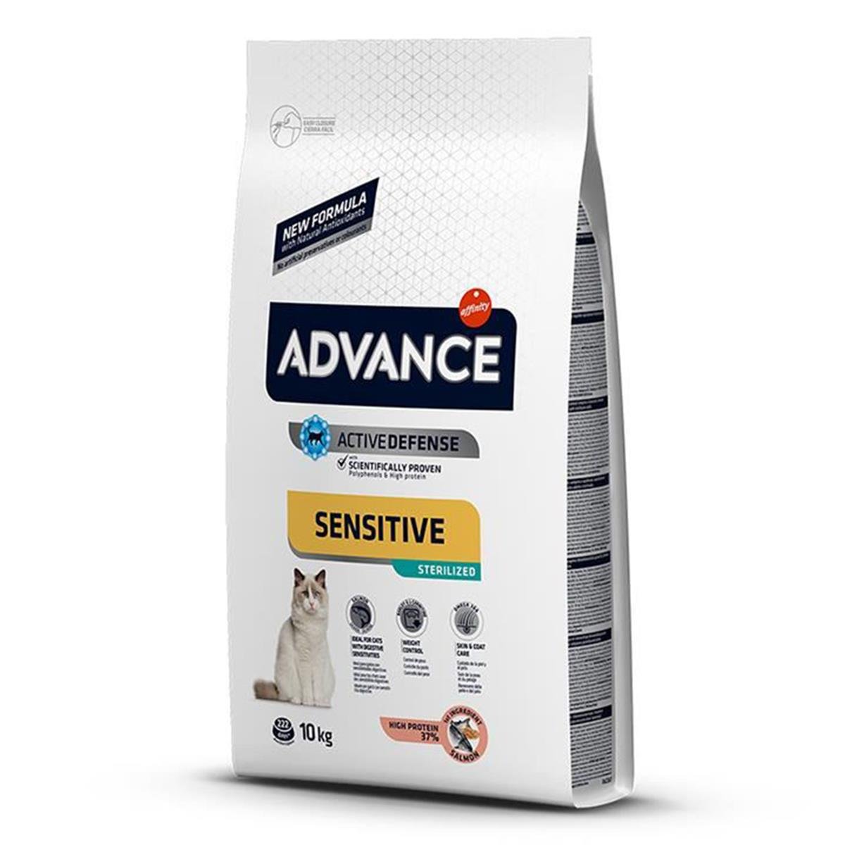 ADVANCE KISIRLAŞTIRILMIŞ SOMONLU KEDİ MAMASI 900 GR8663