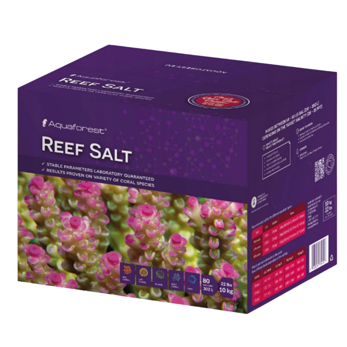 AQUAFOREST- REEF SALT BOX 10 KG5902026734707