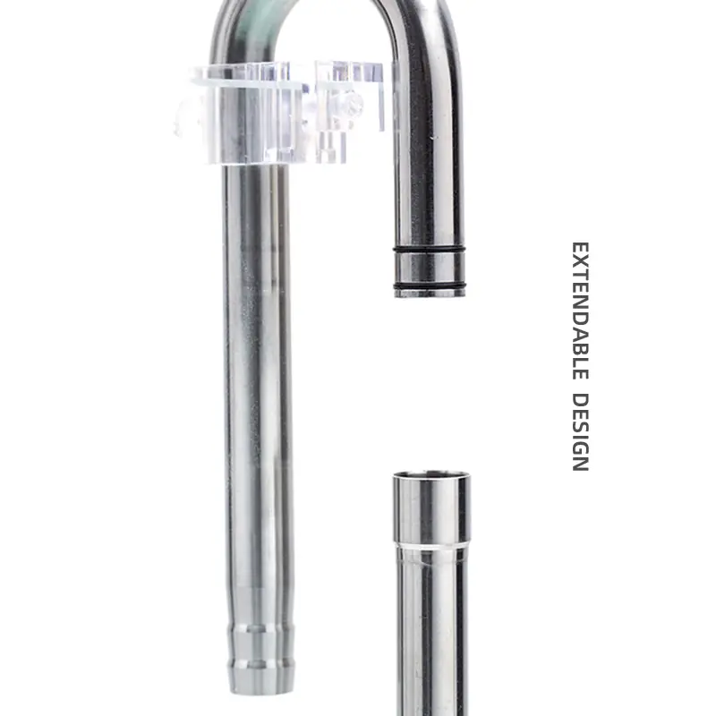 AQUAPRO MİNİ PRO  12/16MM SUS304 PASLANMAZ ÇELİK DIŞ FİLTRE EMİŞ / BASIŞ SETİ6975017512317
