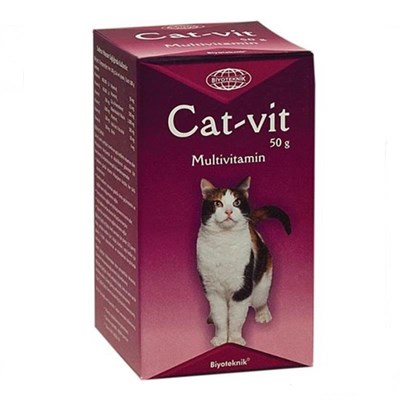 BİYOTEKNİK CAT-VİT KEDİLERİÇİN MULTİVİTAMİN