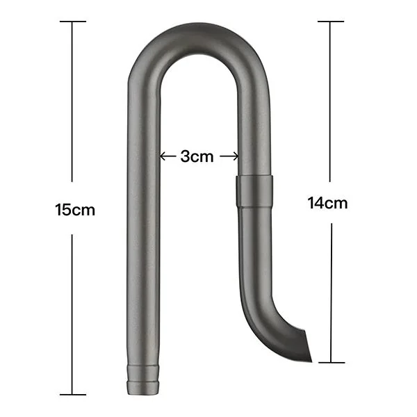 Chihiros Metal Jet Pipe Pro Set (M) Full Set (black) Metal Boruxx