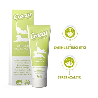 CROCUS KEDİ-KÖPEK RELAX MACUN 100 GR