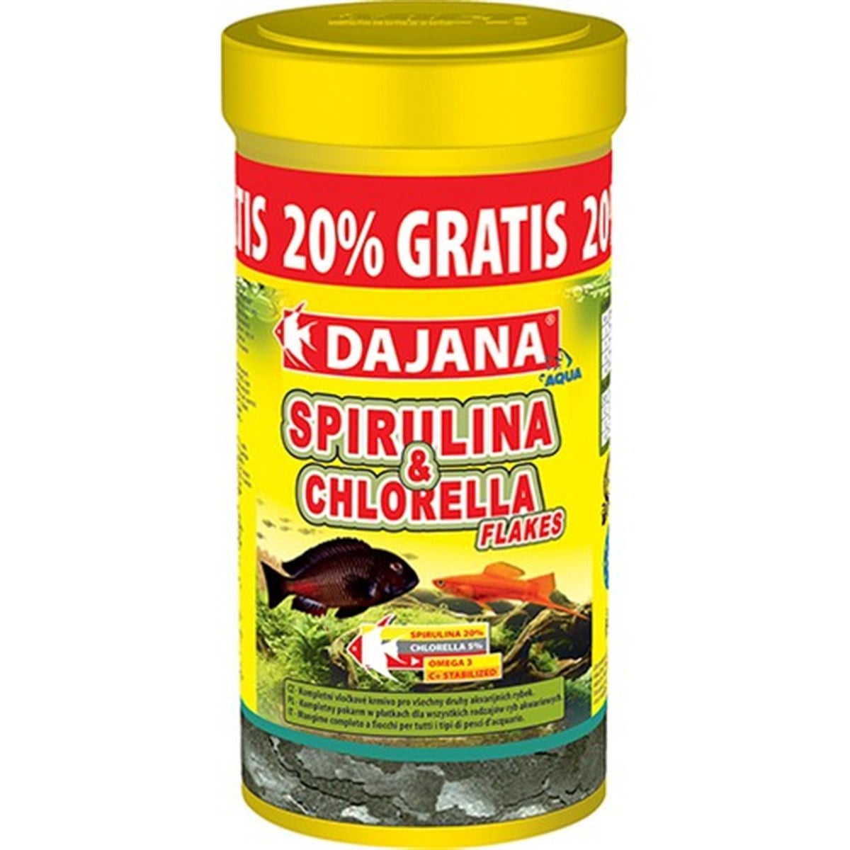 DAJANA SPİ. & CHL. FLAKES 250 ML + 50ML FREE 60 GR8594196551153