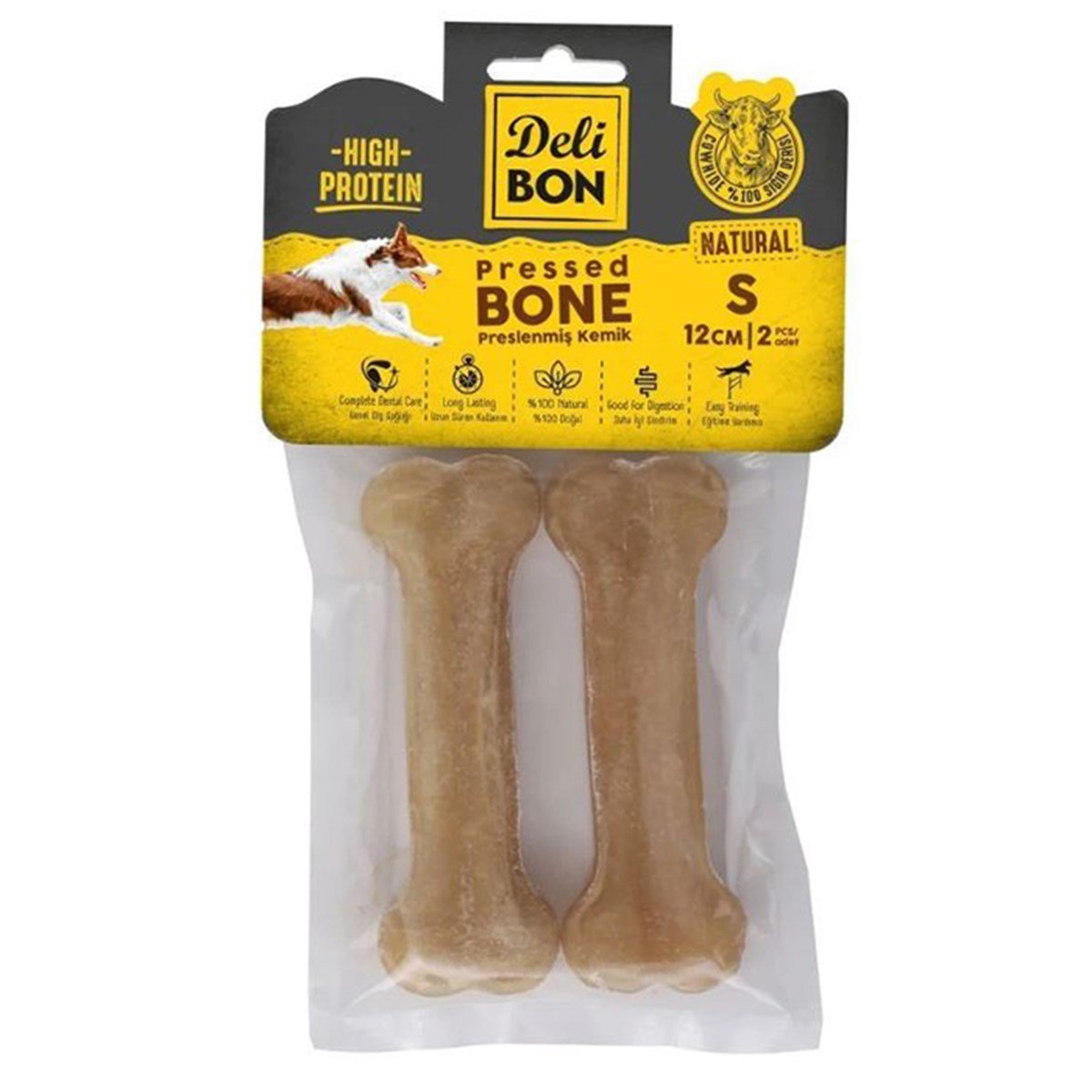 DERİ PRES KEMİK 12CM S BOY 2Lİ PAKET NATUREL 12CMX2AD.8680782160066