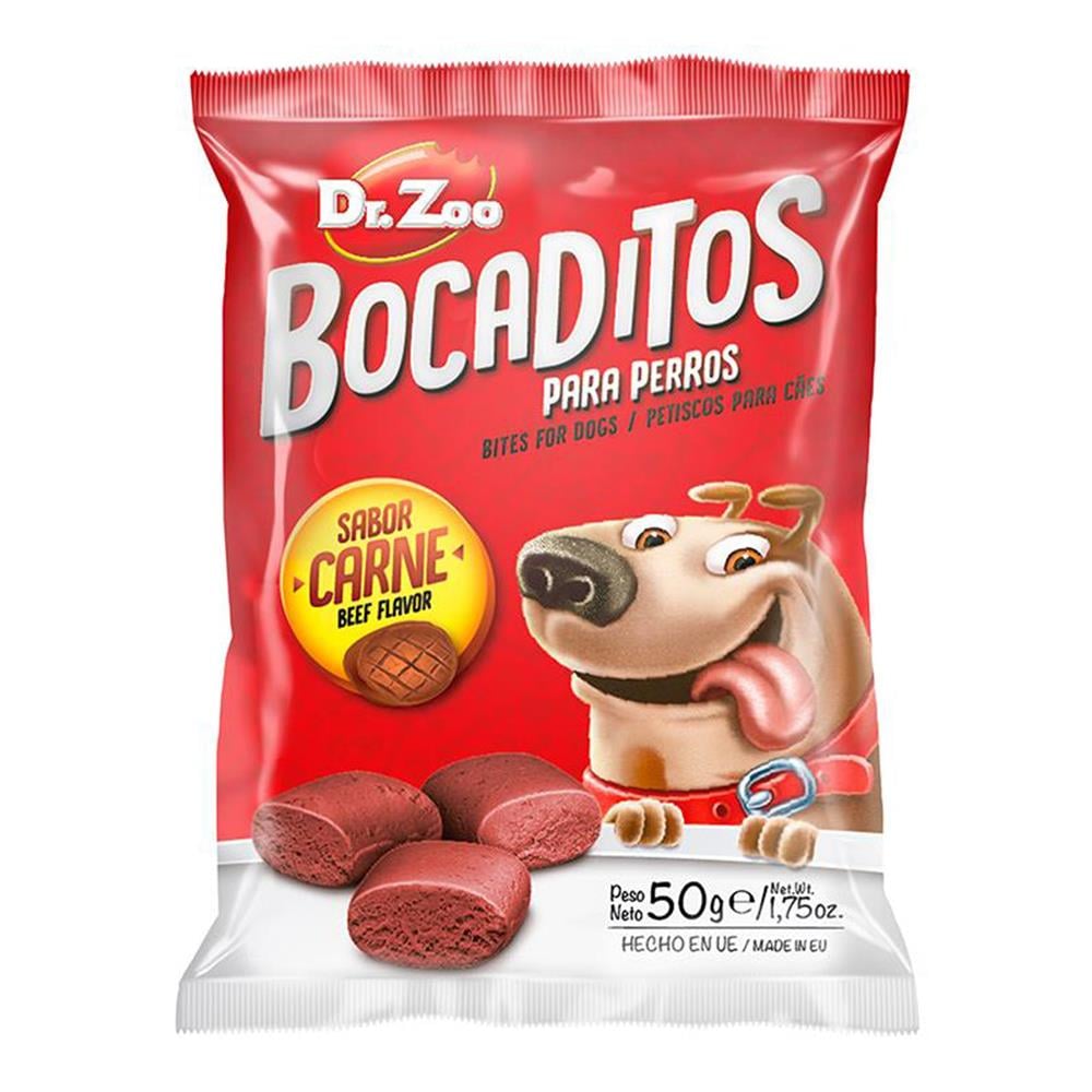 DR.ZOO BOCADİTOS BİFTEKLİ KÖPEK ÖDÜLÜ 50GR7798182081391