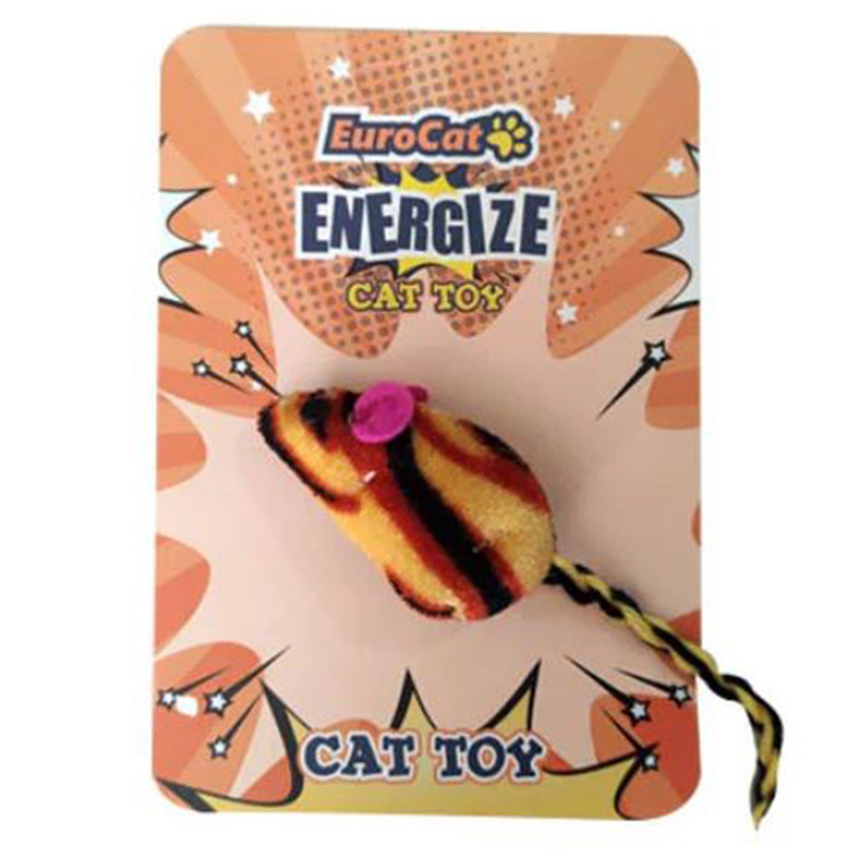 EUROCAT KEDİ OYUNCAĞI KARIŞIK RENKLİ YUMUŞAK FARE8681144193807