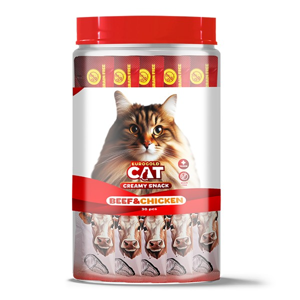 EUROGOLD KEDİ KURU ÇORBA DANA CİĞERLİ 40 GR8681144152064