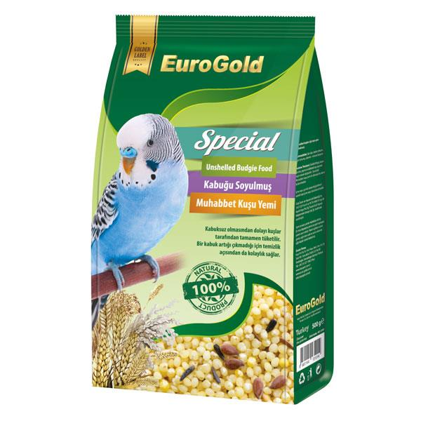 EUROGOLD SPECİAL KABUKSUZ MUHABBET KUŞU YEMİ 500GR8681144131014