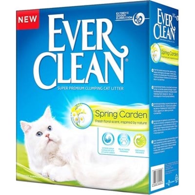 EVER CLEAN SPRİNG GARDEN BAHAR KOKULU TOPAKLASAN KEDİ KUMU 10 LT
