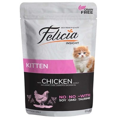 FELİCİA KITTEN TAVUK YAŞ MAMA