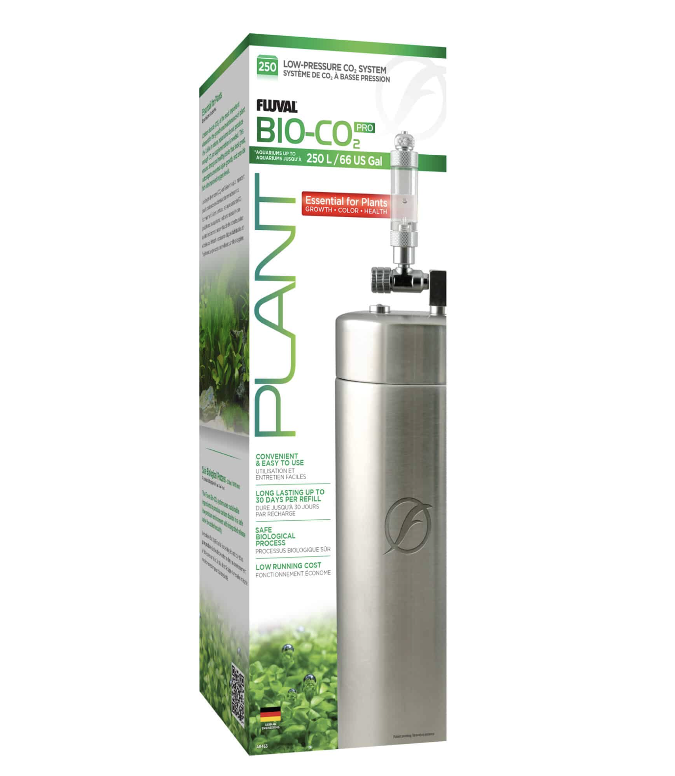 FLUVAL BIO CO2 ÇELİK HAZNELİ BİTMEYEN BİO CO2 SETİ 250L015561184632