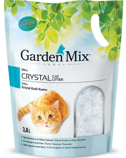 GARDEN MIX KOKULU SILIKA KEDI KUMU 3.8 LT8697421489761