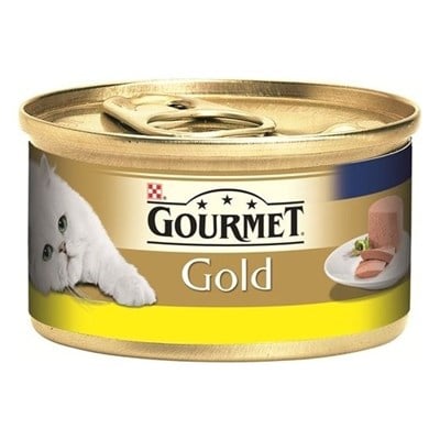 GOURMET GOLD KIYILMIŞ TAVUKLU KEDI KONSERVESI 85 GR