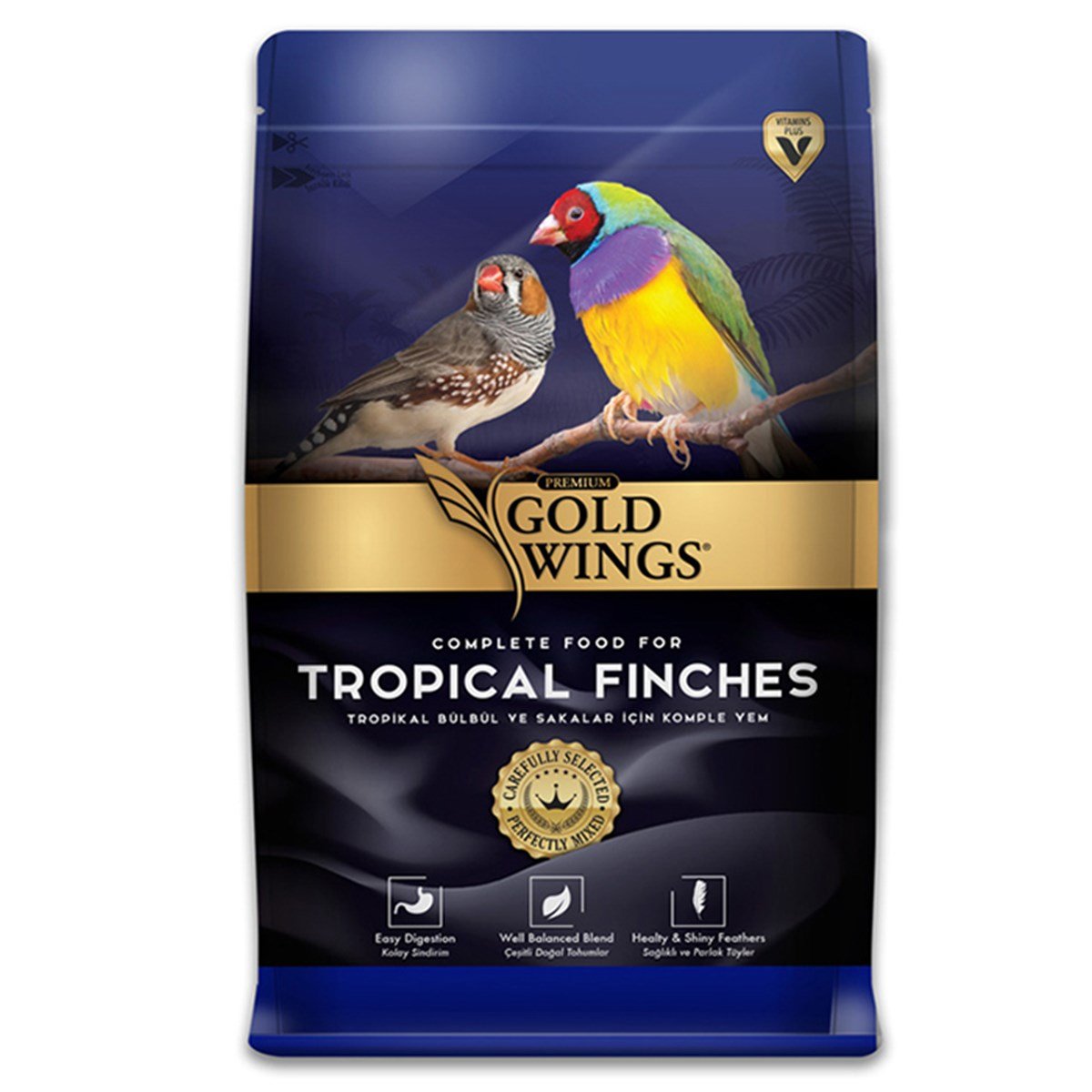 GWP-008 GOLD WİNGS PREMİUM BÜLBÜL YEMİ 1 KG8680468041887