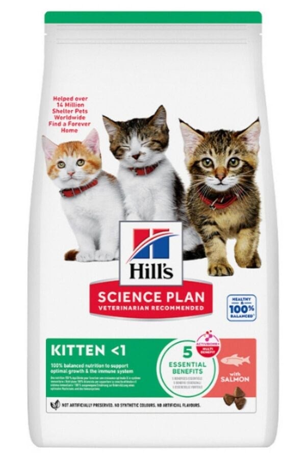 Hill's Science Plan Kitten Somonlu Yavru Kedi Maması 5+2 kg0052742078786