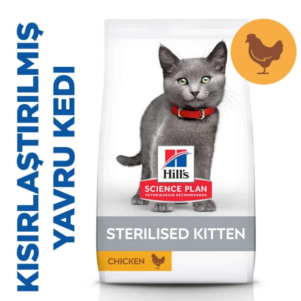 HILLS TAVUKLU STERILISED KISIRLAŞTIRILMIŞ KEDİ MAMASI 10 KG052742024271