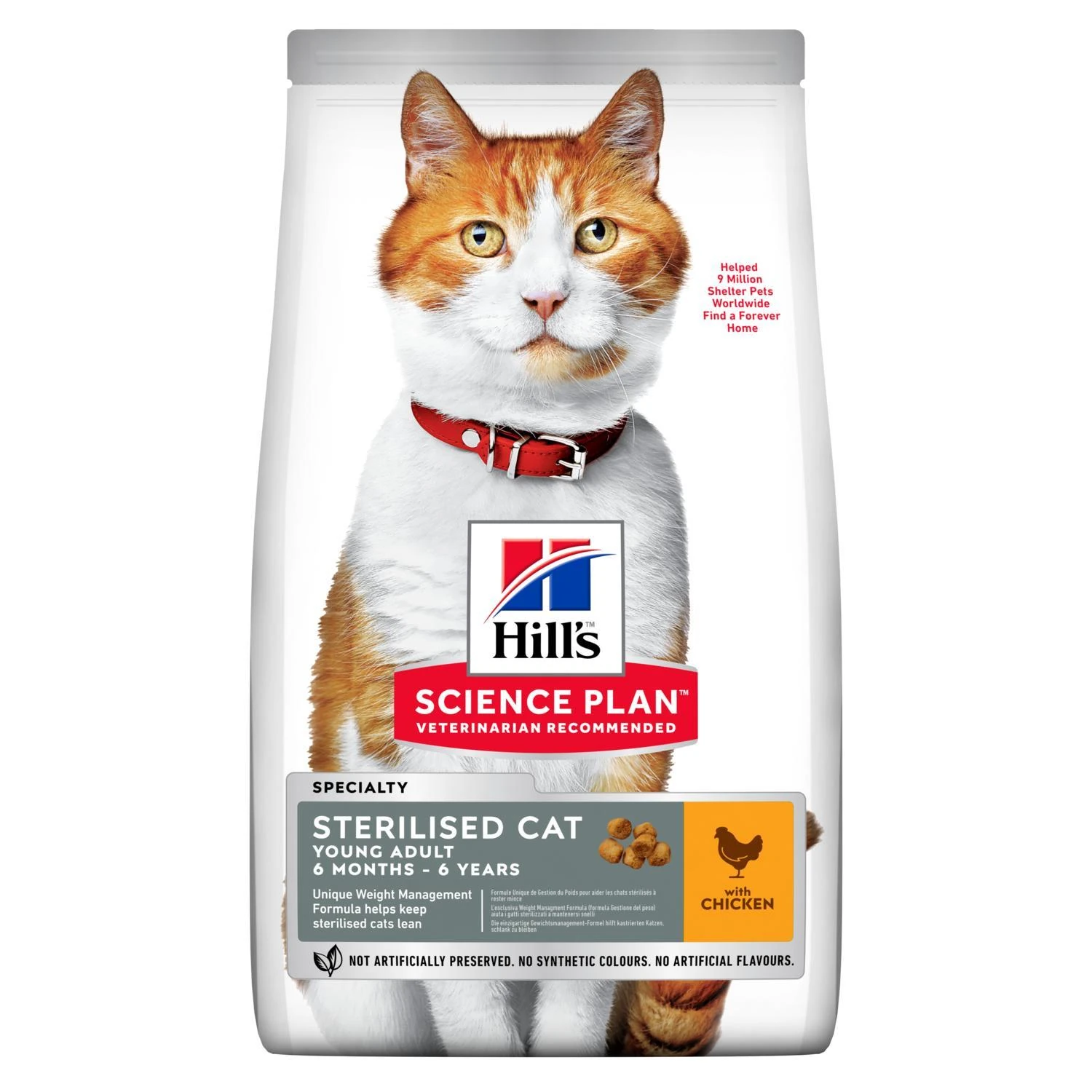 HILLS TAVUKLU STERILISED KISIRLAŞTIRILMIŞ KEDİ MAMASI 1 KG4271