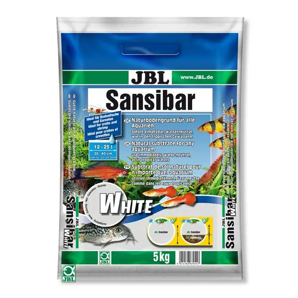 JBL SANSİBAR KAR BEYAZI 5 KG KUM4014162670601