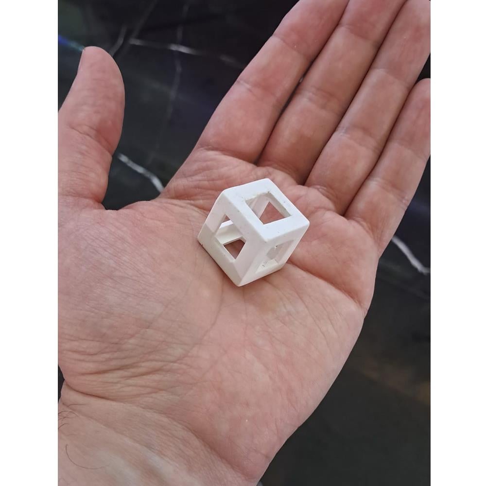 KARİDES SERAMİK KÜP BEYAZ KALIN 2X2 CM1671000154148