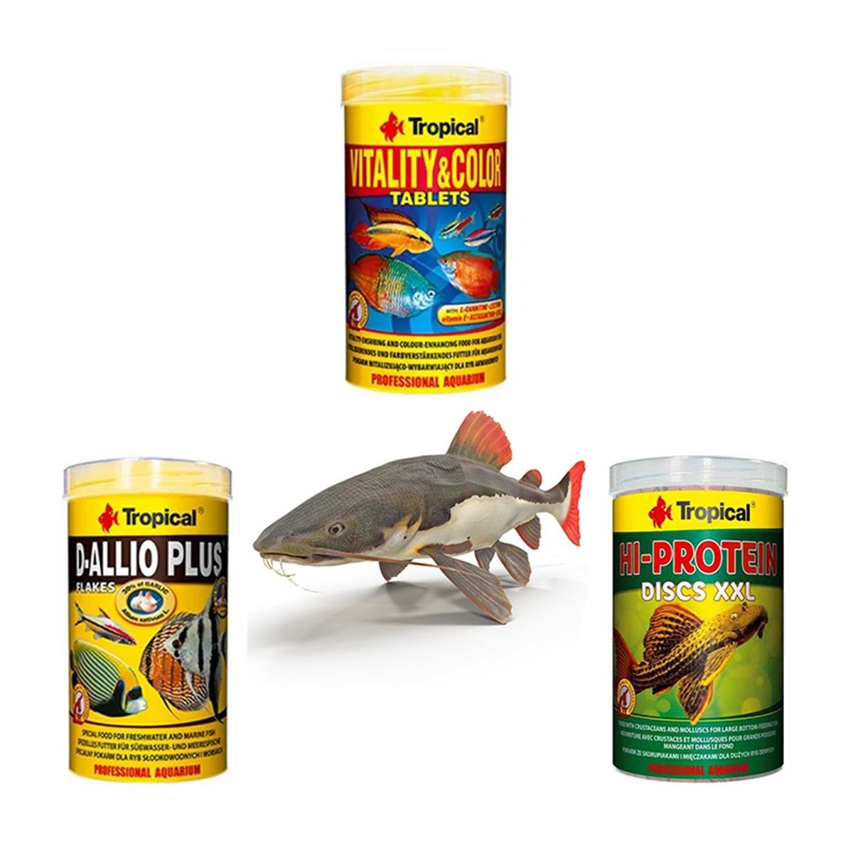 Kedi Balıklarına Özel Yem Paketi (AÇIK YEM)Kedibalığıpaket