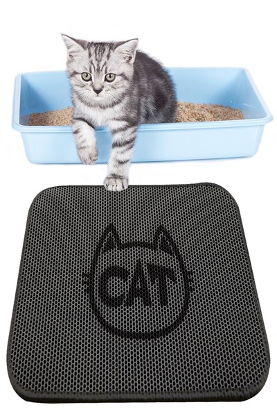 KEDİ KUMU PASPASI CAT SILHOUETTE