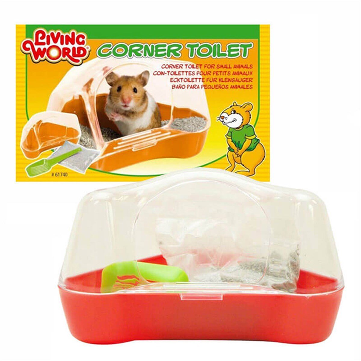 LİVİNG WORLD HAMSTER TUVALET KABI080605617414