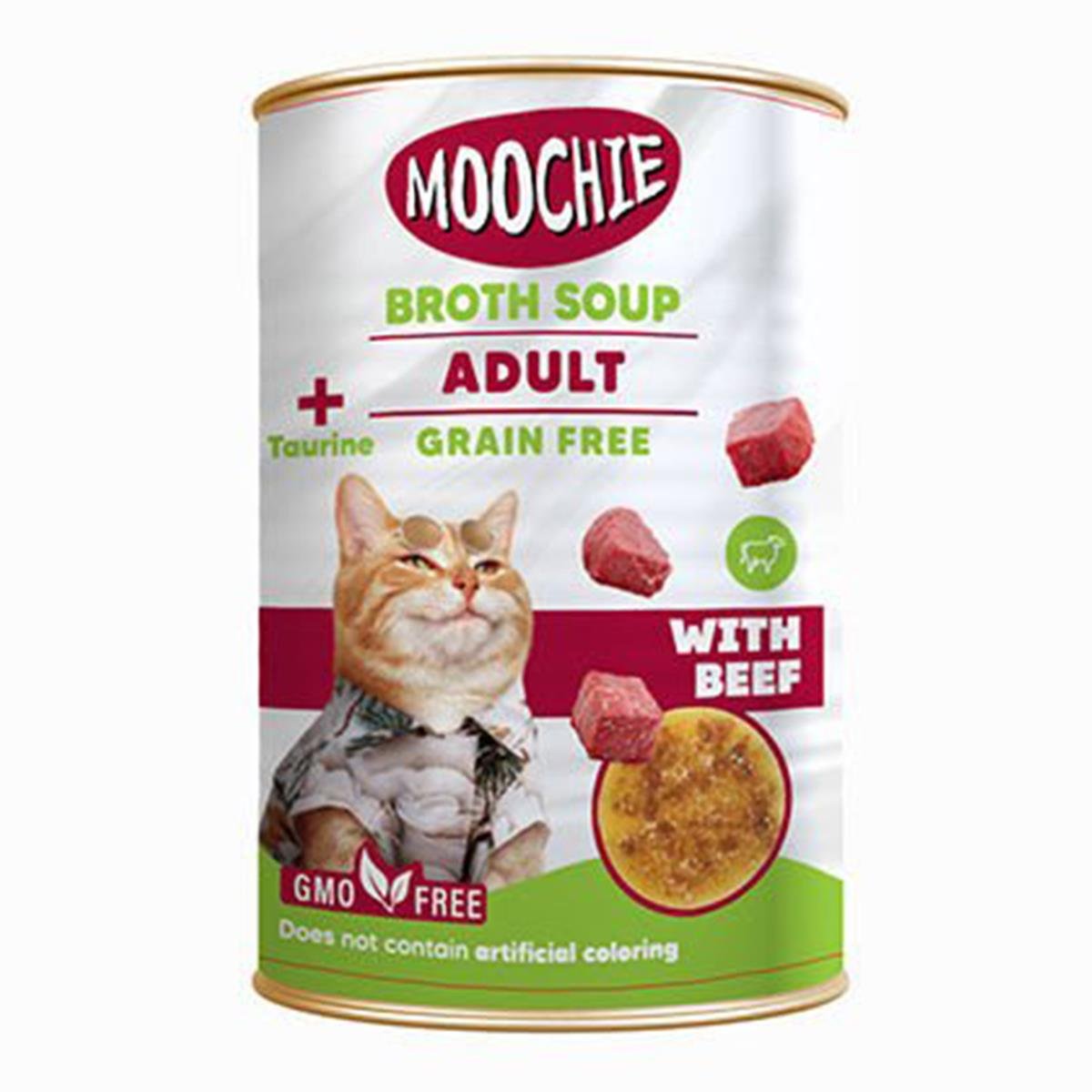 MOOCHİE ET SUYU ÇORBA TAVUKLU DANA YET. KEDİ 135 ML8859710205678