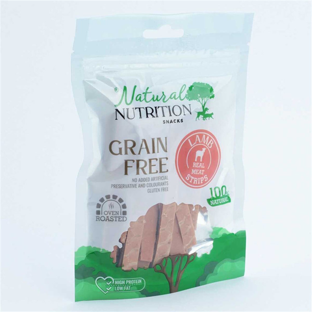 NATURAL NUTRİTİON KUZU ETİ ŞERİT KÖPEK ÖDÜLÜ 75 GR8683497000542