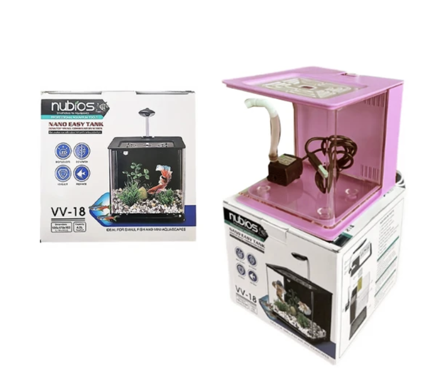 NUBİOS NANO EASY TANK 4,5 L PEMBE6500220710184