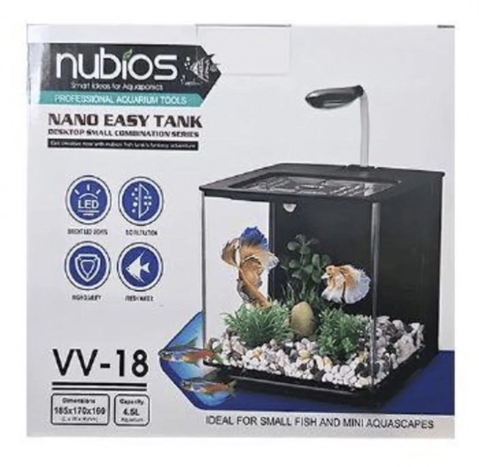 NUBİOS NANO EASY TANK 4,5 L SİYAH6500220510180