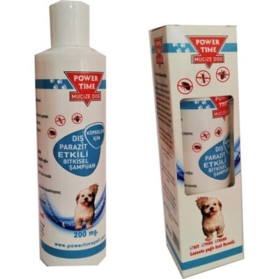 POWER TİME MUCİZE DOG DIŞ PARAZİT ŞAMPUAN