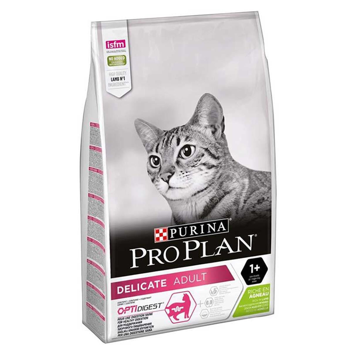 PROPLAN DELICATE KUZU HASSAS SINDIRIM KEDI MAMASI 10 KG7613035846944